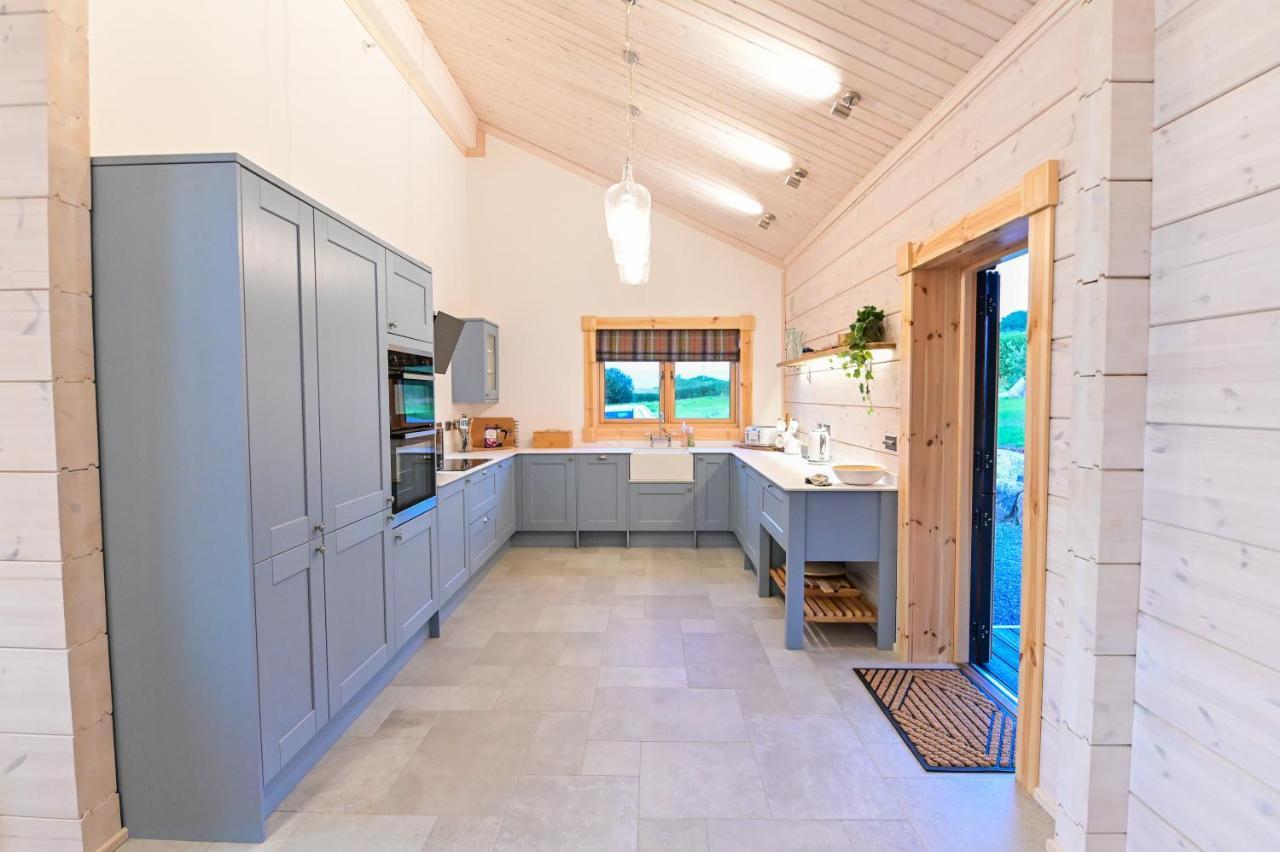 Cuddfan Lodge On A Gorgeous Private Lake Newport  Exterior foto